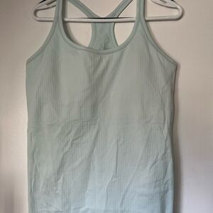 Lululemon Athletica Green Fitted Tank Top